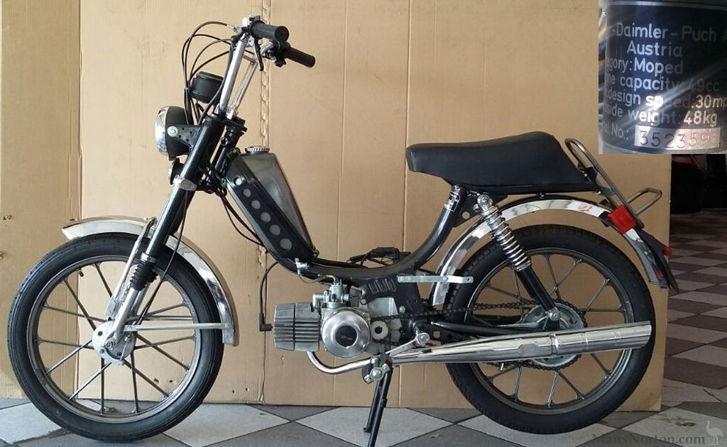 puch moped models